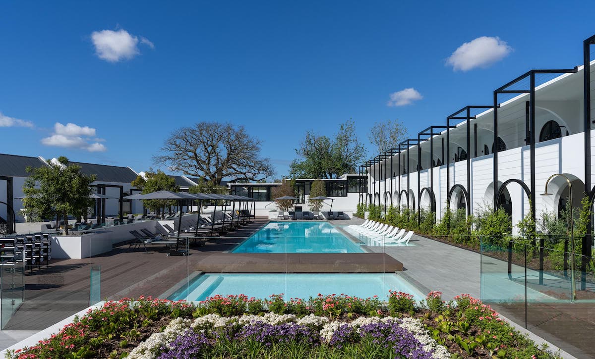 The Pool at Hazendal Hotel